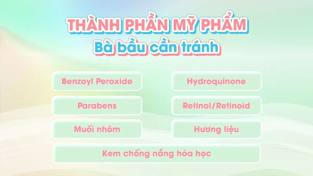 Làm Thế Nào Để Tránh Các Thành Phần "Đáng Ngại"?