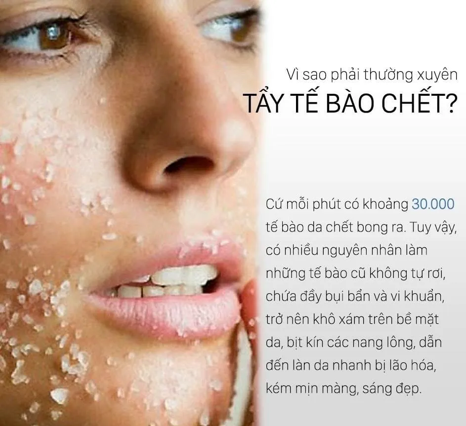 Tại Sao Tẩy Tế Bào Chết Lại Quan Trọng Đến Vậy?